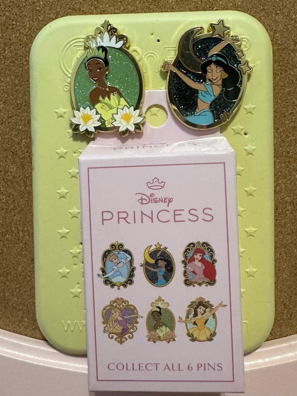 Boxlunch Disney Princess Royal Portrait Blind Box Enamel Pin- Opened Pick 1